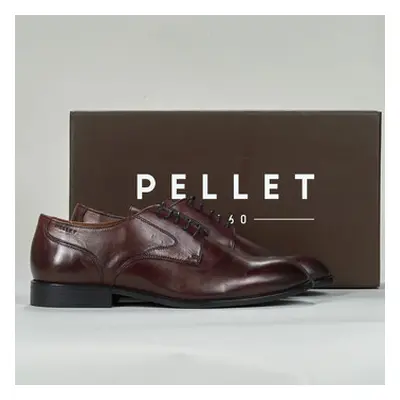 Pellet CLOVIS men's Smart / Formal Shoes in Bordeaux