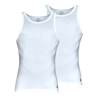 Polo Ralph Lauren CLASSIC TANK 2 PACK men's Vest top in White