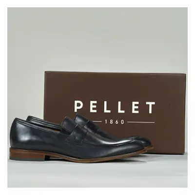 Pellet EDGARD men's Loafers / Casual Shoes in Black