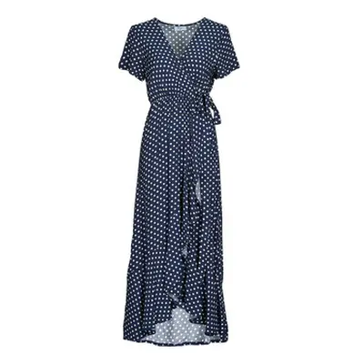 Betty London LUCIA women's Long Dress in Marine