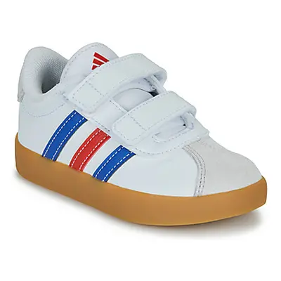 Adidas VL COURT 3.0 CF I girls's Children's Shoes (Trainers) in White