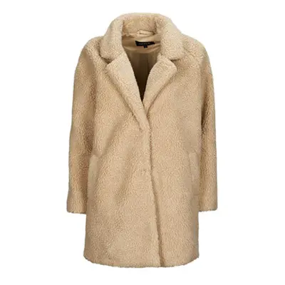 Only ONLNEWAURELIA SHERPA COAT CC OTW women's Coat in Beige