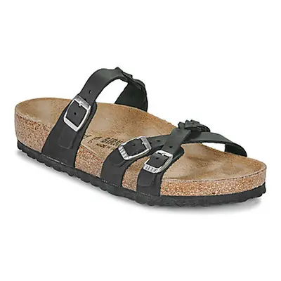 Birkenstock Arizona BF Patent Black women's Mules / Casual Shoes in Black