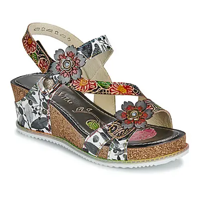 Laura Vita BONITO women's Sandals in Multicolour