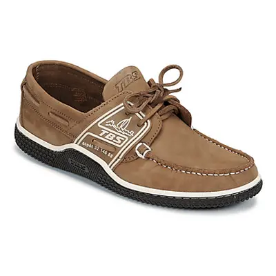 TBS GLOBEK men's Boat Shoes in Brown