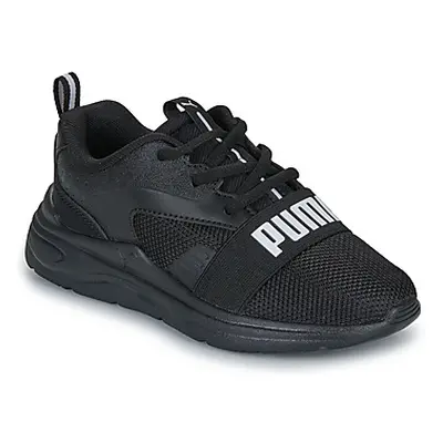 Puma Wired 2 PS boys's Children's Sports Trainers (Shoes) in Black