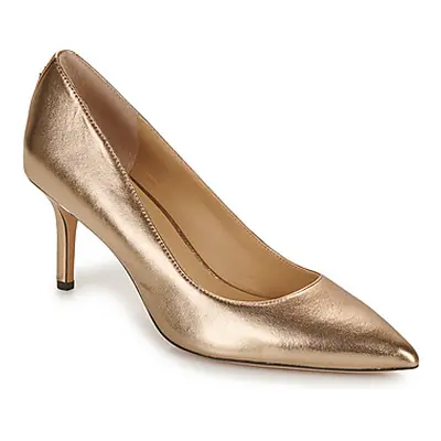 Lauren Ralph Lauren LANETTE-PUMPS-CLOSED TOE women's Court Shoes in Gold