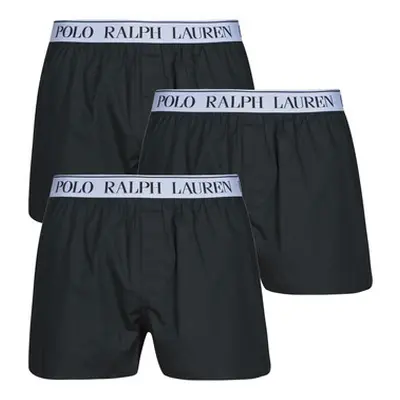 Polo Ralph Lauren ELASTIC BXER 3 PACK BOXER men's Boxers in Black