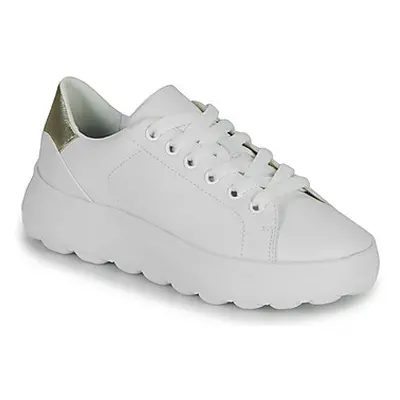 Geox D SPHERICA EC4.1 SNEAKERS women's Shoes (Trainers) in White