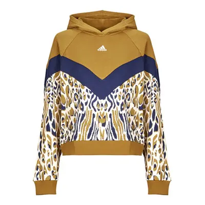 Adidas adidas x FARM Rio Hoodie women's Sweatshirt in Brown