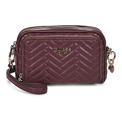 Guess ANNING women's Shoulder Bag in Bordeaux