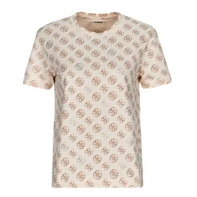 Guess NOMIE 4G women's T shirt in Beige