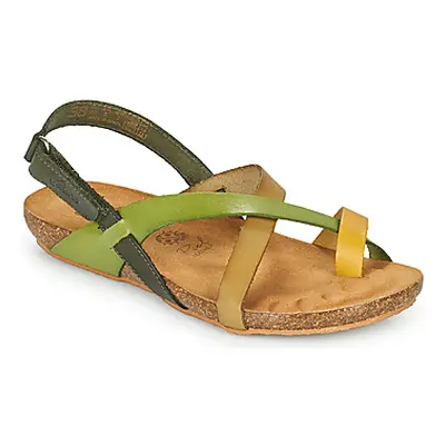 YOKONO IBIZA women's Sandals in Green