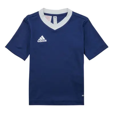 Adidas ENT22 JSY Y boys's Children's T shirt in Blue