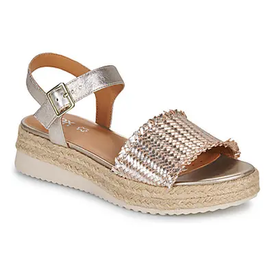 Geox D EOLIE women's Sandals in Gold