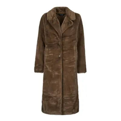 Only ONLMEAGAN women's Coat in Brown