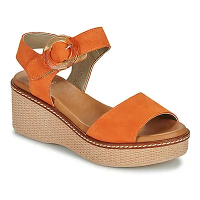 Dorking NIDO women's Sandals in Orange