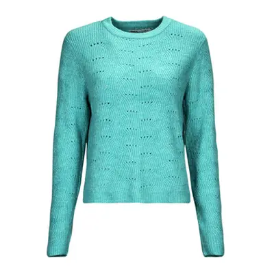 Only ONLLOLLI L/S PULLOVER KNT women's Sweater in Blue