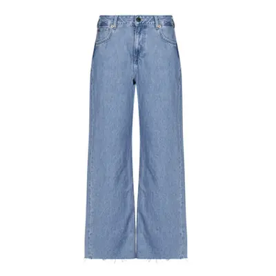 Pepe jeans LOOSE ST JEANS HW HAZEL women's Flare / wide jeans in Blue