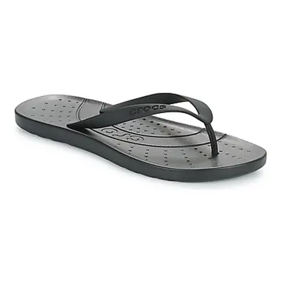 Crocs Crocs Flip women's Flip flops / Sandals (Shoes) in Black