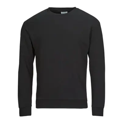 Jack & Jones JJEBRADLEY SWEAT CREW men's Sweatshirt in Black