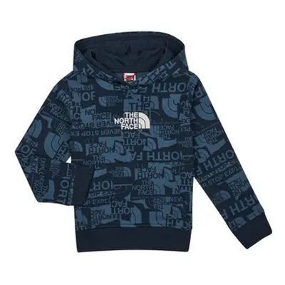 The North Face Boys Drew Peak Light P/O Hoodie boys's Children's sweatshirt in Blue