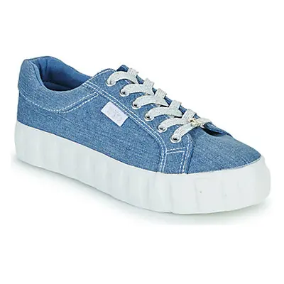 Le Temps des Cerises MALIBU women's Shoes (Trainers) in Blue