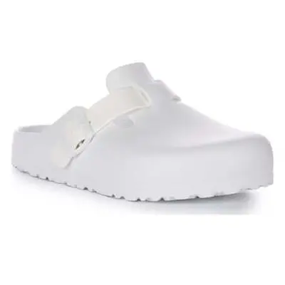 Birkenstock Boston Essential women's Clogs (Shoes) in White