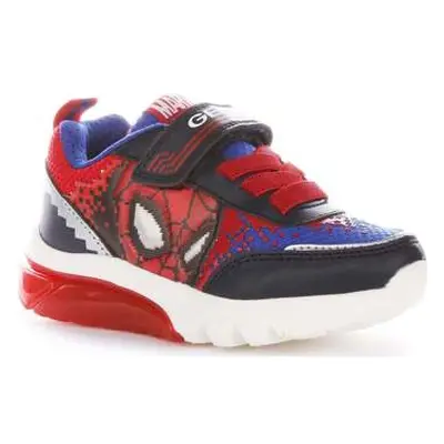 Geox J Ciberdrone F Spiderman boys's Trainers in Blue