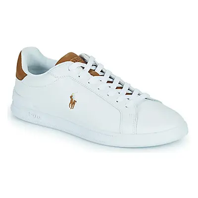 Polo Ralph Lauren HRT CT II-SNEAKERS-LOW TOP LACE women's Shoes (Trainers) in White