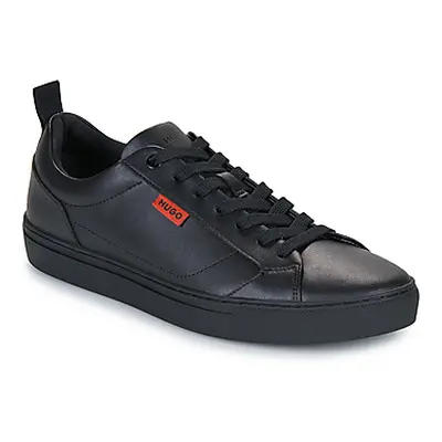 HUGO Morrie_Tenn_napu_N men's Shoes (Trainers) in Black