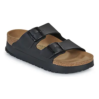 Papillio Arizona Flex Platform BF Black VEG women's Mules / Casual Shoes in Black