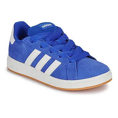 Adidas GRAND COURT 00s K boys's Children's Shoes (Trainers) in Blue