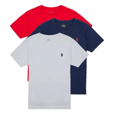 Polo Ralph Lauren 3PKCNSSTEE-SETS-GIFT BOX SET boys's Children's T shirt in Multicolour