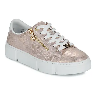 Rieker - women's Shoes (Trainers) in Pink