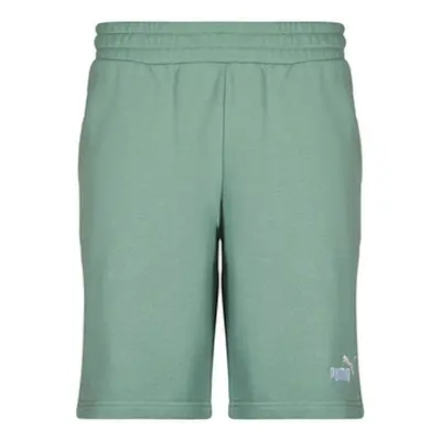 Puma ESS 2 COLOR LOGO SHORT men's Shorts in Green