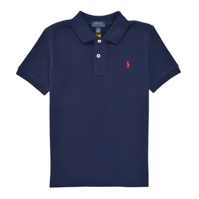 Polo Ralph Lauren MENCHI girls's Children's polo shirt in Marine