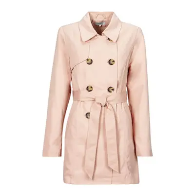 Only ONLVALERIE women's Trench Coat in Pink