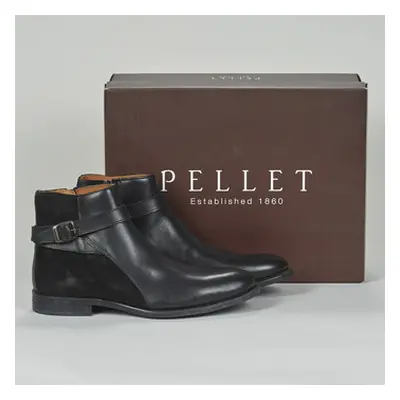 Pellet ELLIOT men's Mid Boots in Black