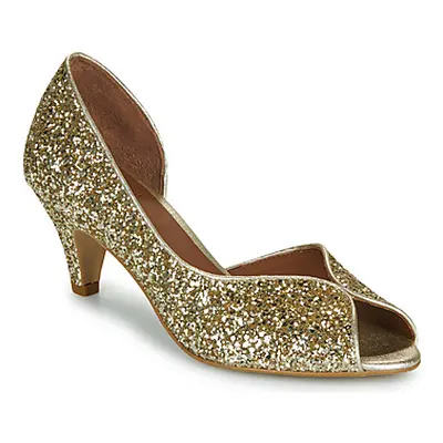 Otess / Zoï Z1620-GALAXY-CARRARA-GLITTER-CHAMPAGNE women's Sandals in Gold