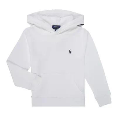 Polo Ralph Lauren PO HOOD-KNIT SHIRTS-SWEATSHIRT boys's Children's sweatshirt in White