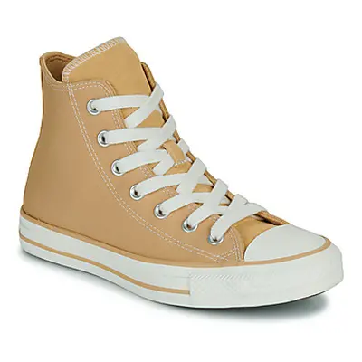 Converse CHUCK TAYLOR ALL STAR CANVAS + SUEDE women's Shoes (High-top Trainers) in Beige