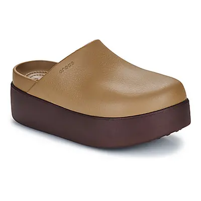 Crocs Dylan Platform Clog women's Clogs (Shoes) in Brown