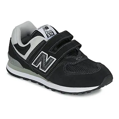 New Balance 574 boys's Children's Shoes (Trainers) in Black