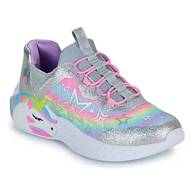 Skechers SLIP-INS: UNICORN DREAMS - STARRY LITE girls's Children's Shoes (Trainers) in Multicolo