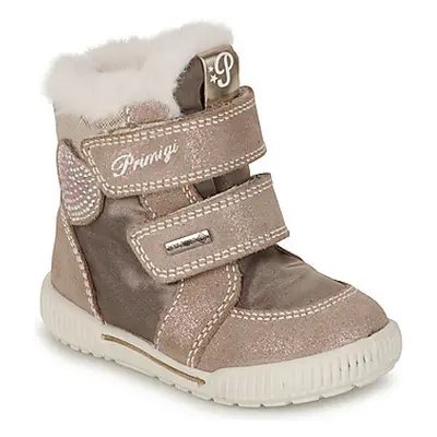 Primigi RIDE 19 GTX girls's Children's Snow boots in Beige