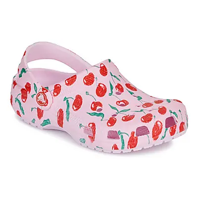 Crocs Classic Fresh Fruits Clog K girls's Children's Clogs (Shoes) in Pink