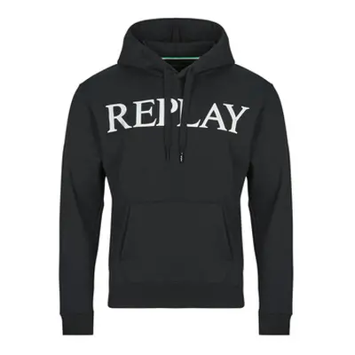 Replay SWEATSHIRT men's Sweatshirt in Black