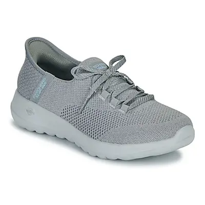 Skechers SLIP-INS: GO WALK JOY - ABBY women's Shoes (Trainers) in Grey