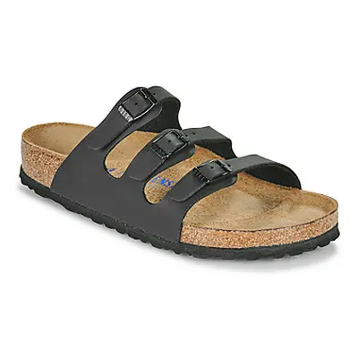 Birkenstock Florida SFB BF Black women's Mules / Casual Shoes in Black